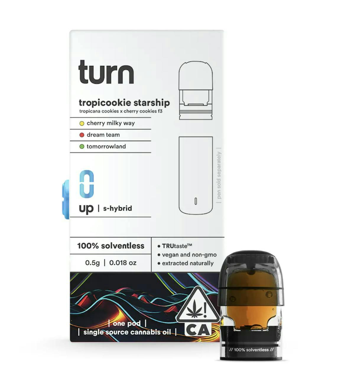 turn - Tropicookie Starship | 100% Solventless | Sativa-Hybrid - 1