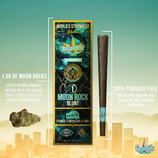 Presidential - Whoa si Whoa | Moon Rock Infused Blunt | 1.5g - 1