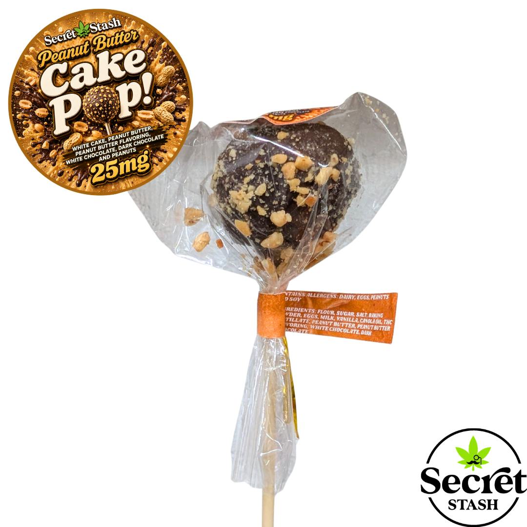 Secret Stash - Secret Stash | Cake Pop | Peanut Butter | 25mg - 1