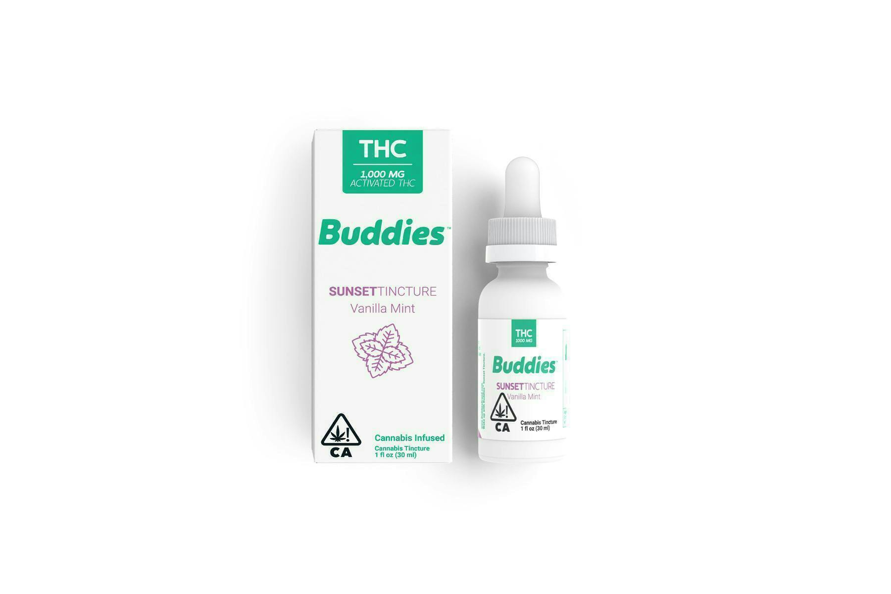 Buddies Brand - Sunset | Tincture | 1000mg THC | 30mL - 1