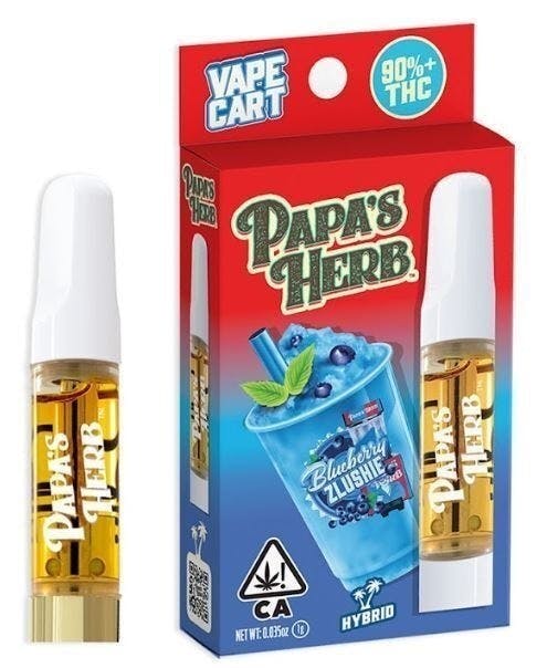 Papa's Herb - Blueberry Zlushie | Cartridge | 1g - 1