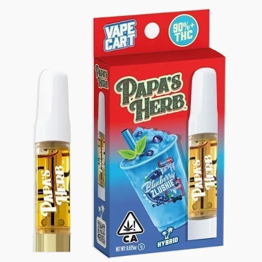 Papa's Herb - Blueberry Zlushie | Cartridge | 1g - 1