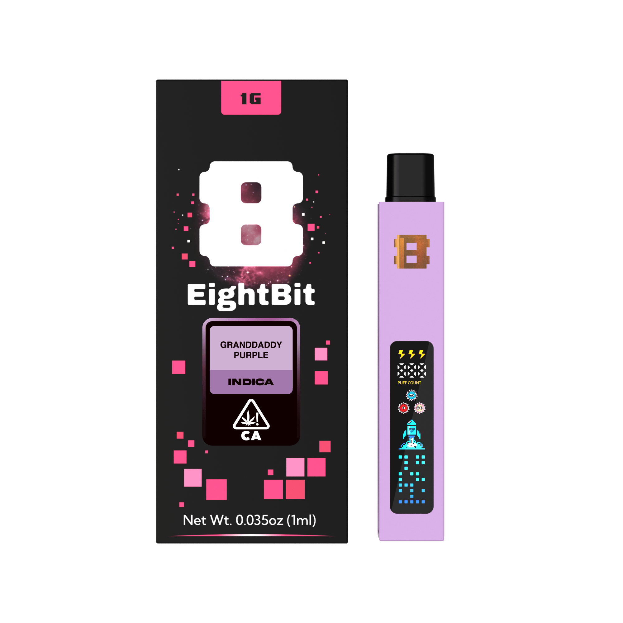 EIGHTBIT - 2026 GRANDDADDY PURPLE - ALL IN ONE 1G - 1