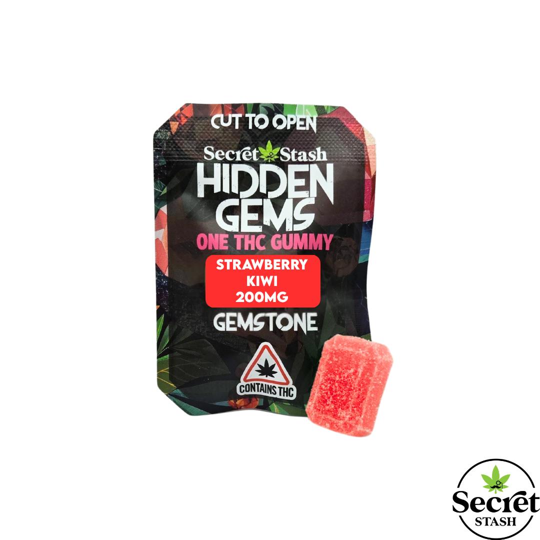 Secret Stash - Secret Stash | Hidden Gems | Solo | THC | Strawberry Kiwi | 200mg - 1