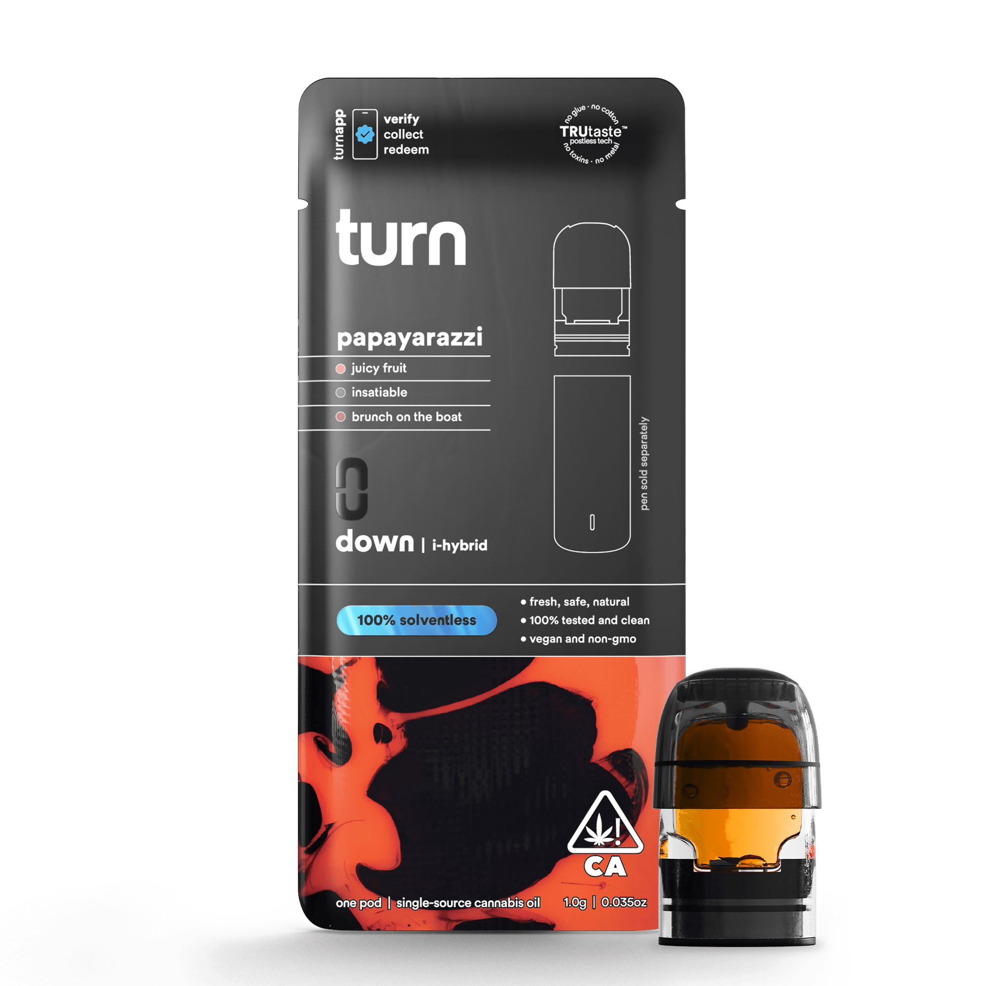 turn - Papayarazzi | 100% Solventless | Indica-Hybrid - 1