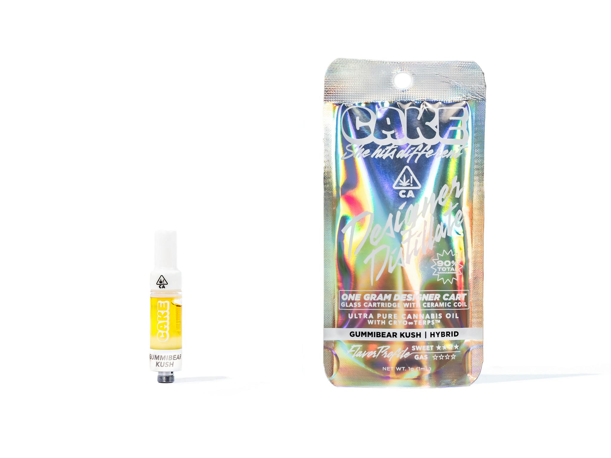 CAKE she hits different - Gummibear Kush | Cartridge | 1g - 1