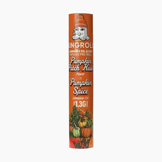 Kingroll - Pumpkin Patch Kush x Pumpkin Spice | Infused Joint | 1.3g - 1