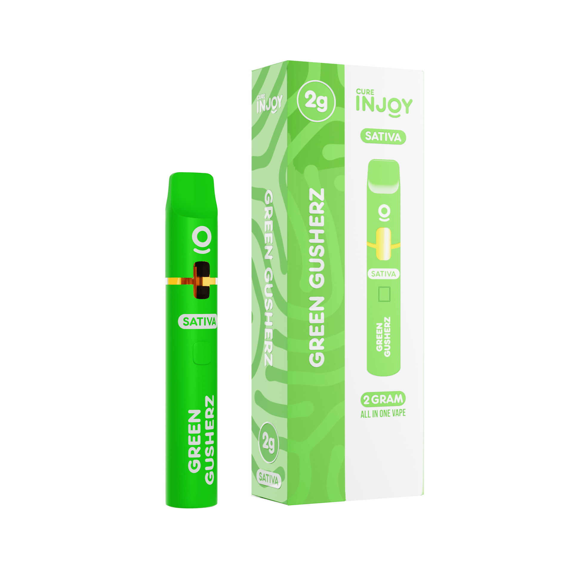 Cure Injoy - Green Gusherz | Disposable | 2g - 1