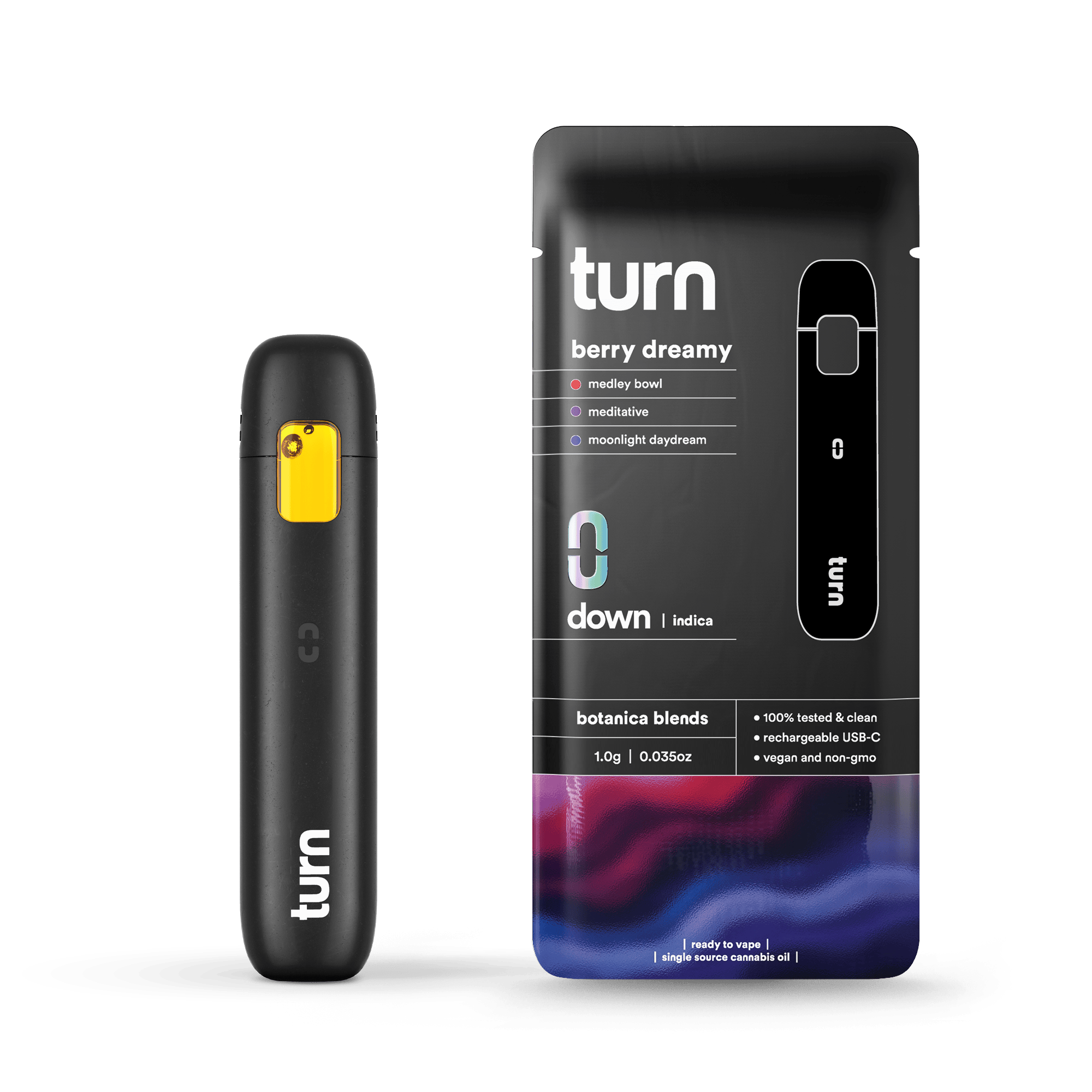 turn - Berry Dreamy | Botanica Blends | AIO | Indica (3) - 1