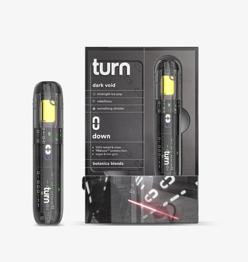 turn - Retrovision Dark Void | Botanica Blends | Indica - 1