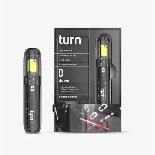 turn - Retrovision Dark Void | Botanica Blends | Indica - 1