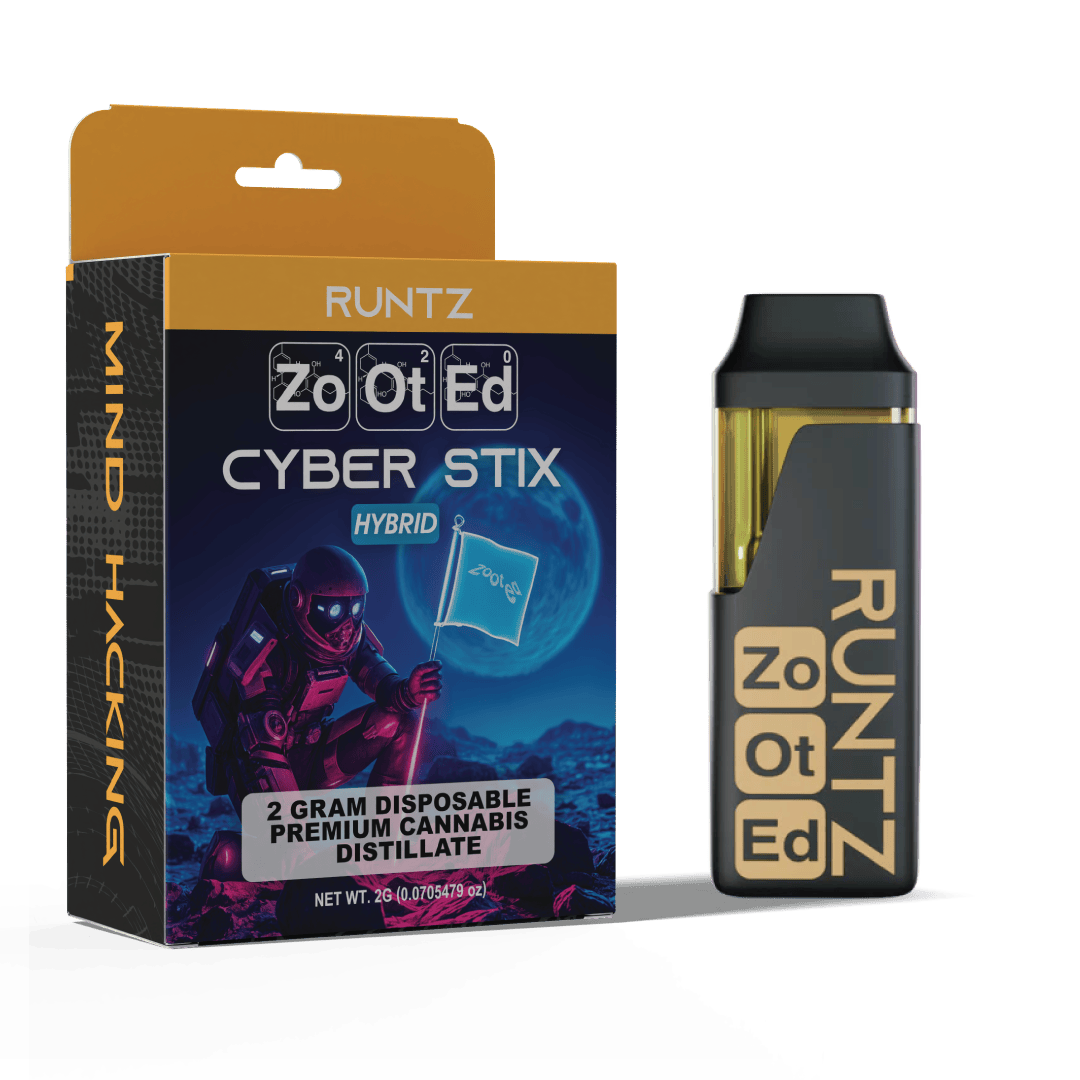 Zooted Brandz - MI - Runtz | Cyber Stick | Live Resin Disposable | 2g - 1