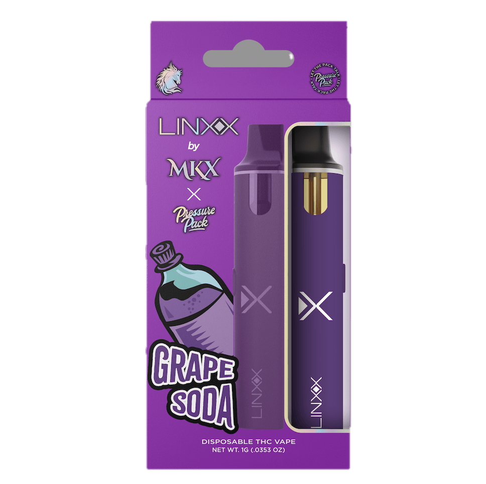 MKX Oil Co - MKX x Pressure Pack | Grape Soda | LINXX Disposable | 1g - 1