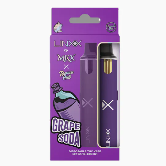 MKX Oil Co - MKX x Pressure Pack | Grape Soda | LINXX Disposable | 1g - 1