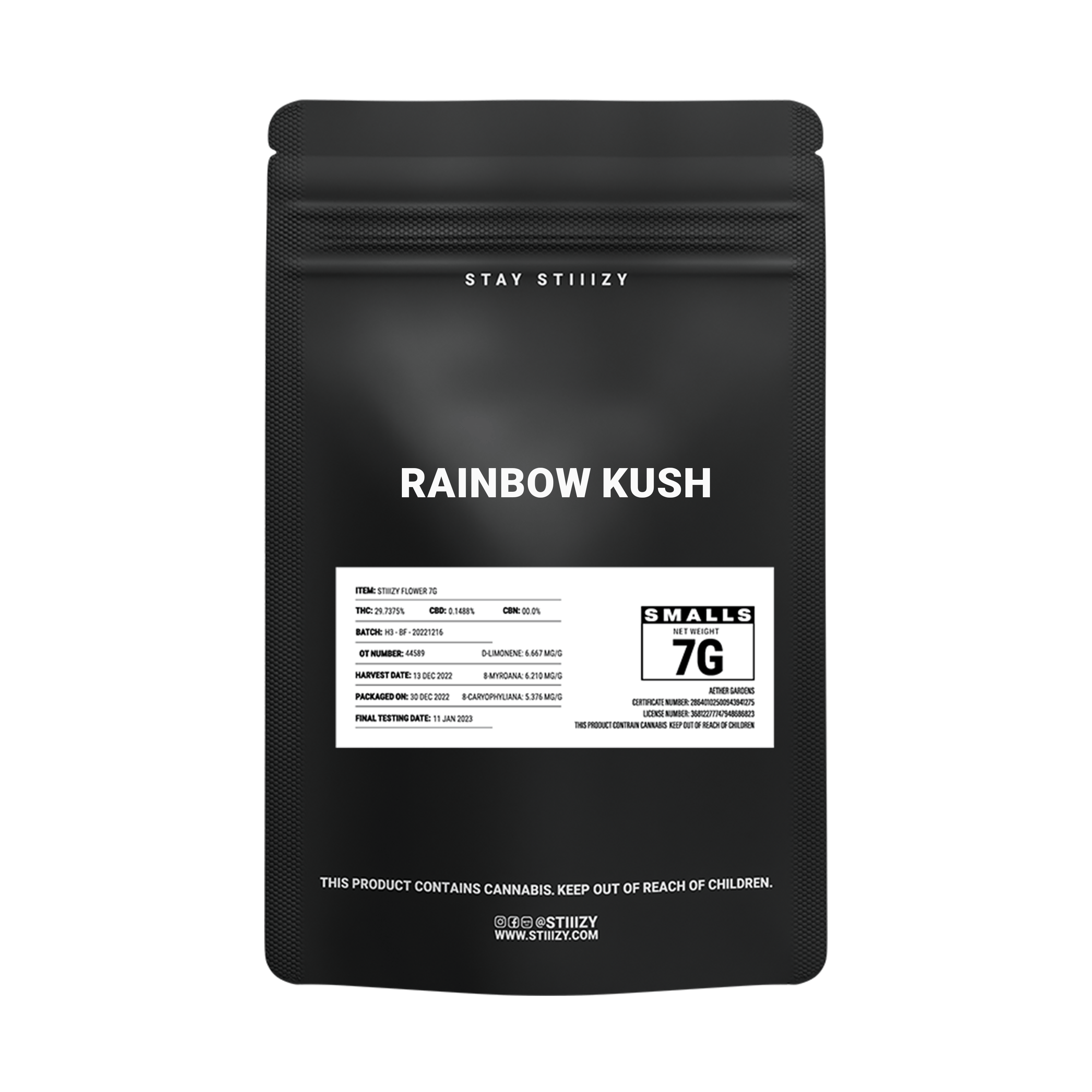 STIIIZY - RAINBOW KUSH - 7G - 1