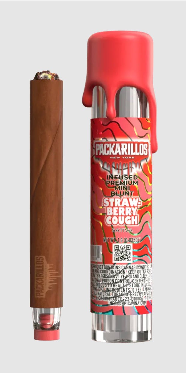 PACKS LOS ANGELES - Strawberry Cough | Infused Blunt | 1g - 1
