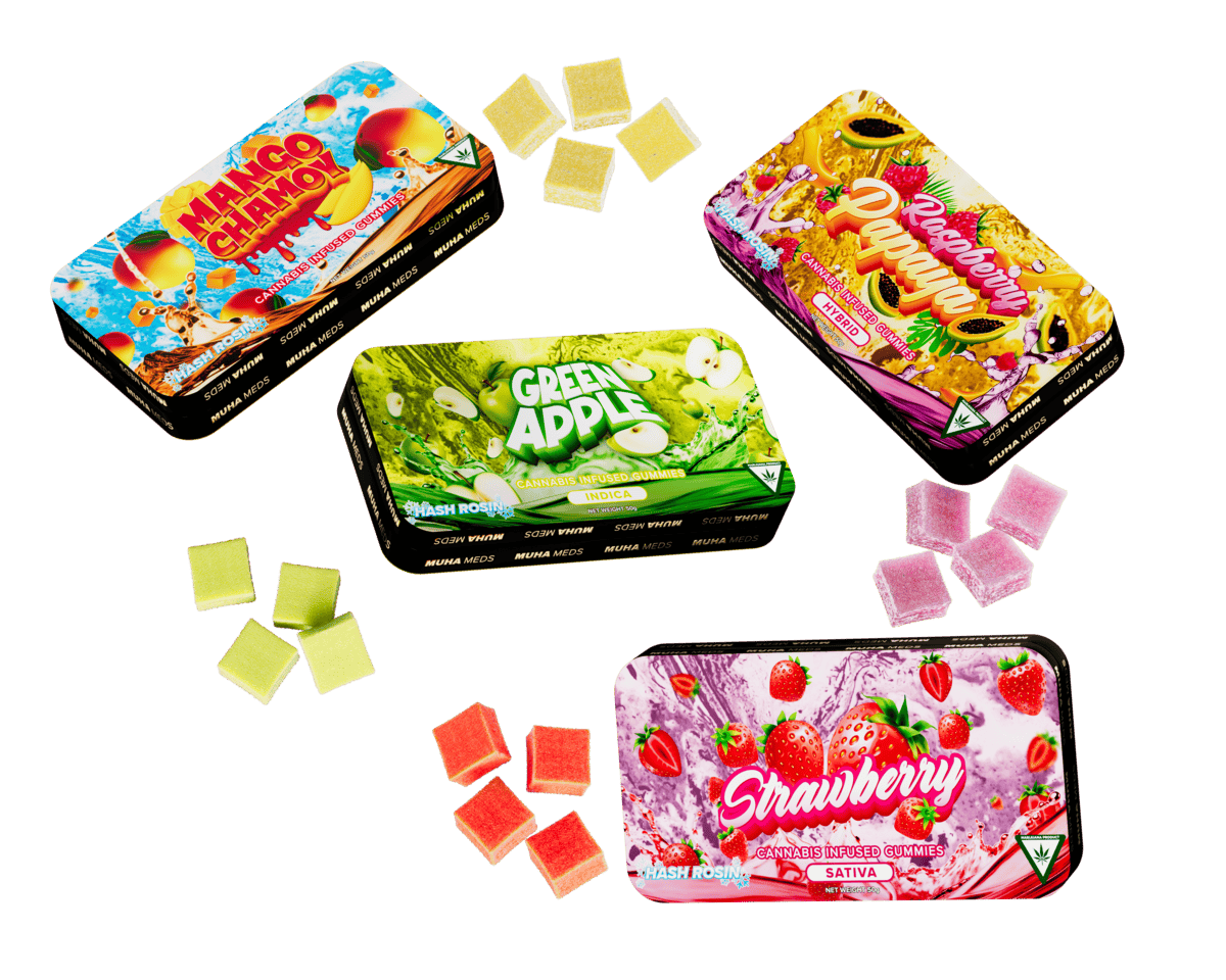 Muha Meds - Strawberry Lemon Gummies | 200mg | 10ct | 20mg/ea - 1
