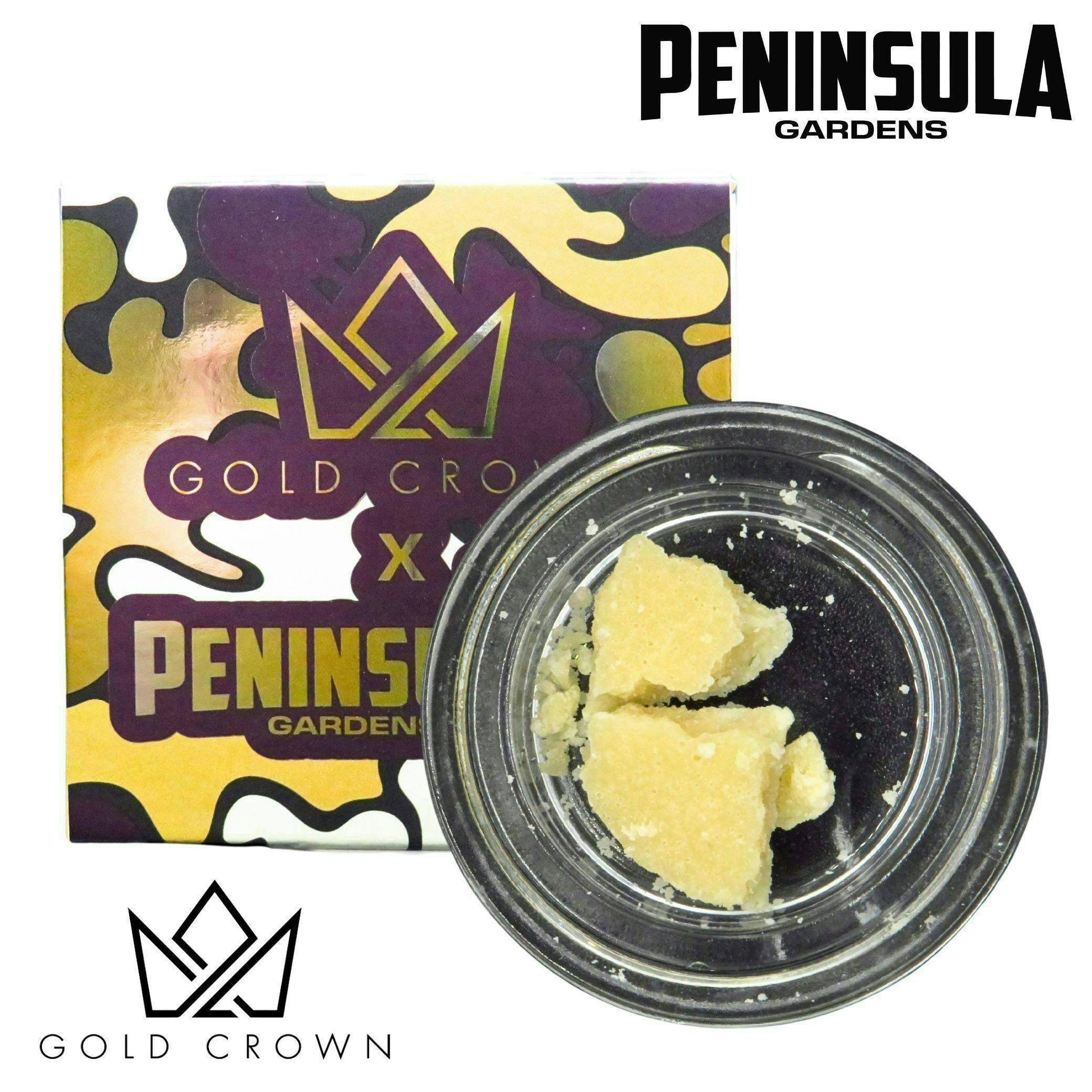 Gold Crown - Gold Crown x Peninsula Gardens | Candy Blues | Crumble | 1g - 1