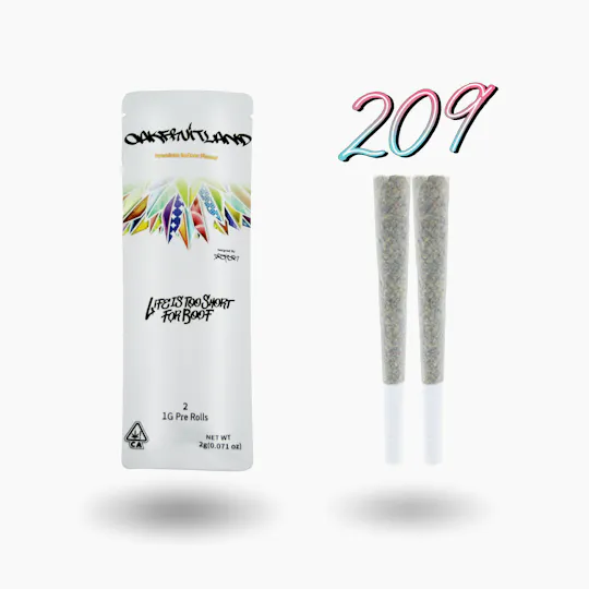 Oakfruitland (OFL) - 209 | Joints | 1g each | 2pk - 1
