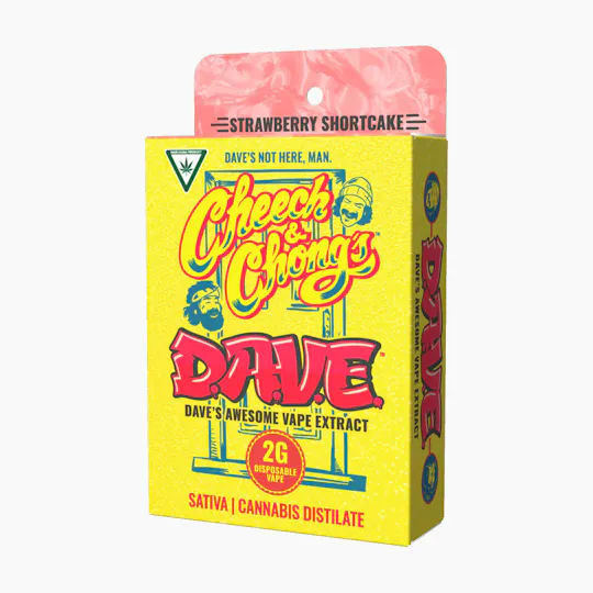 Cheech and Chong - Michigan - Strawberry Shortcake | Disposable | 2g - 1