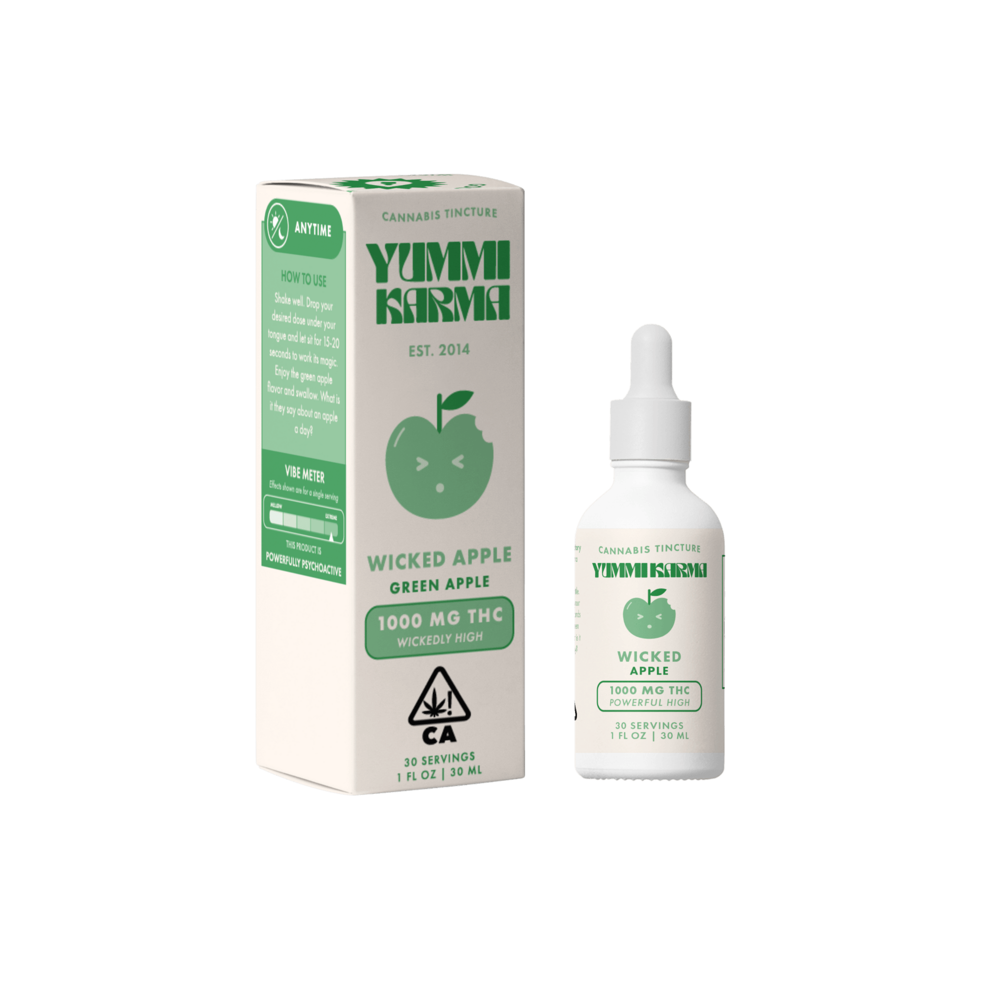 Yummi Karma - Yummi Karma Drops - Wicked Apple 1000mg THC - 1