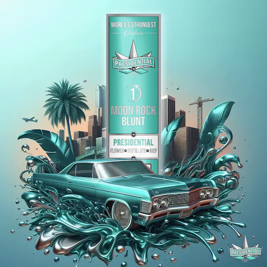 Presidential - Presidential (OG) Classic | Moon Rock Infused Blunt | 1.5g - 1