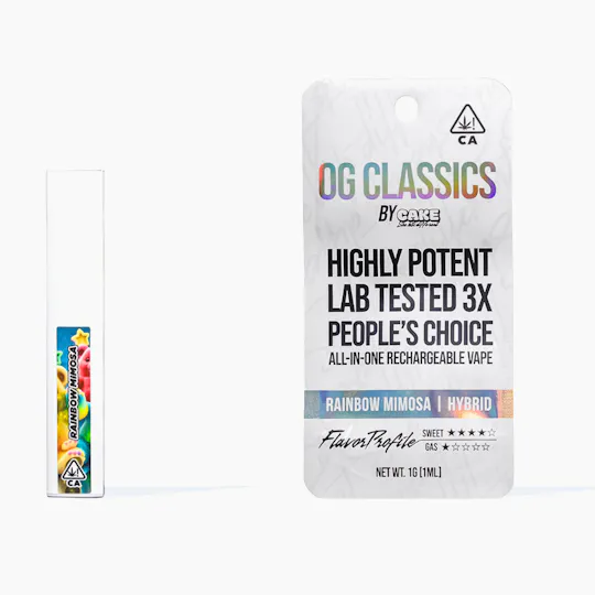 CAKE she hits different - Rainbow Mimosa | OG Classics Pod | 1g - 1