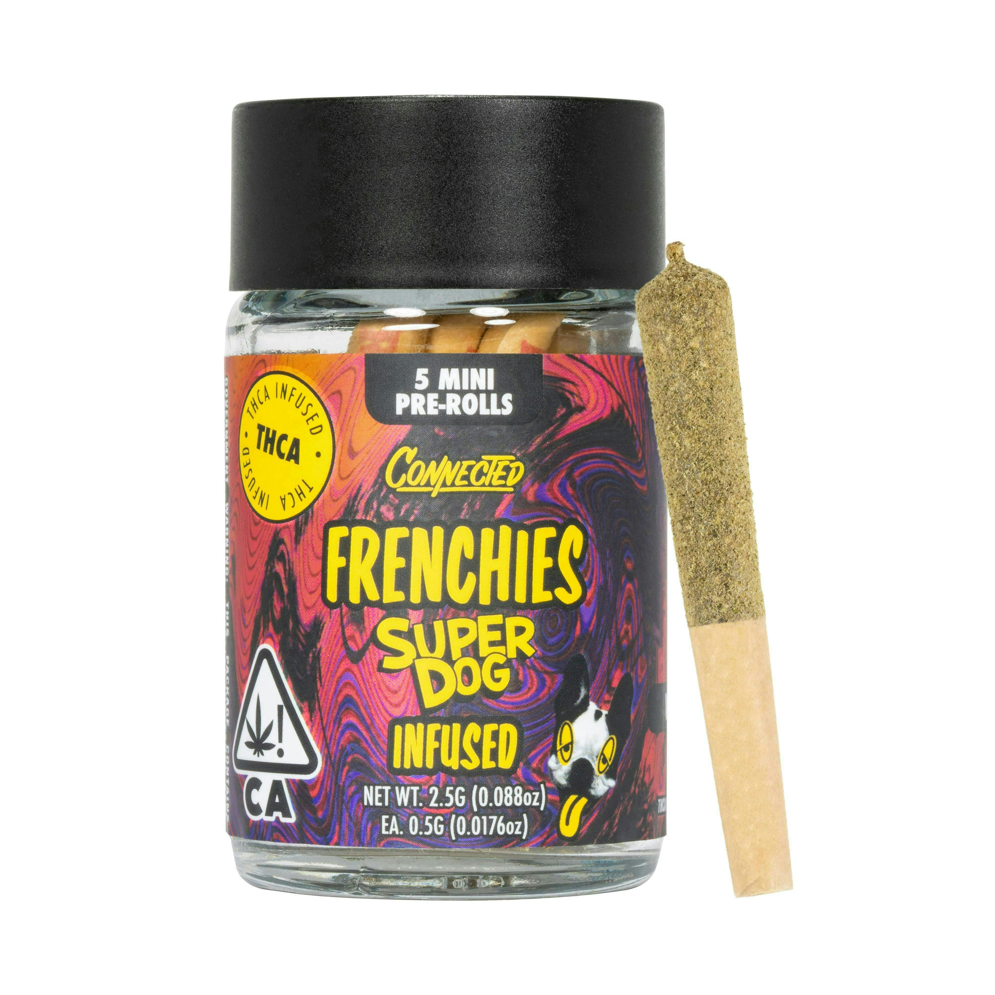 Connected Cannabis Co. - Frenchies | Super Dog | Infused Minis | 0.5g each | 5pk - 1