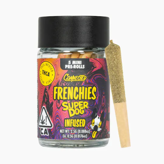 Connected Cannabis Co. - Frenchies | Super Dog | Infused Minis | 0.5g each | 5pk - 1