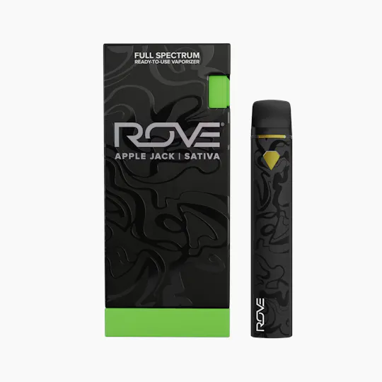 ROVE - Apple Jack | Melted Diamond Live Resin Vaporizer | 1.0g (Ready-To-Use) - 1