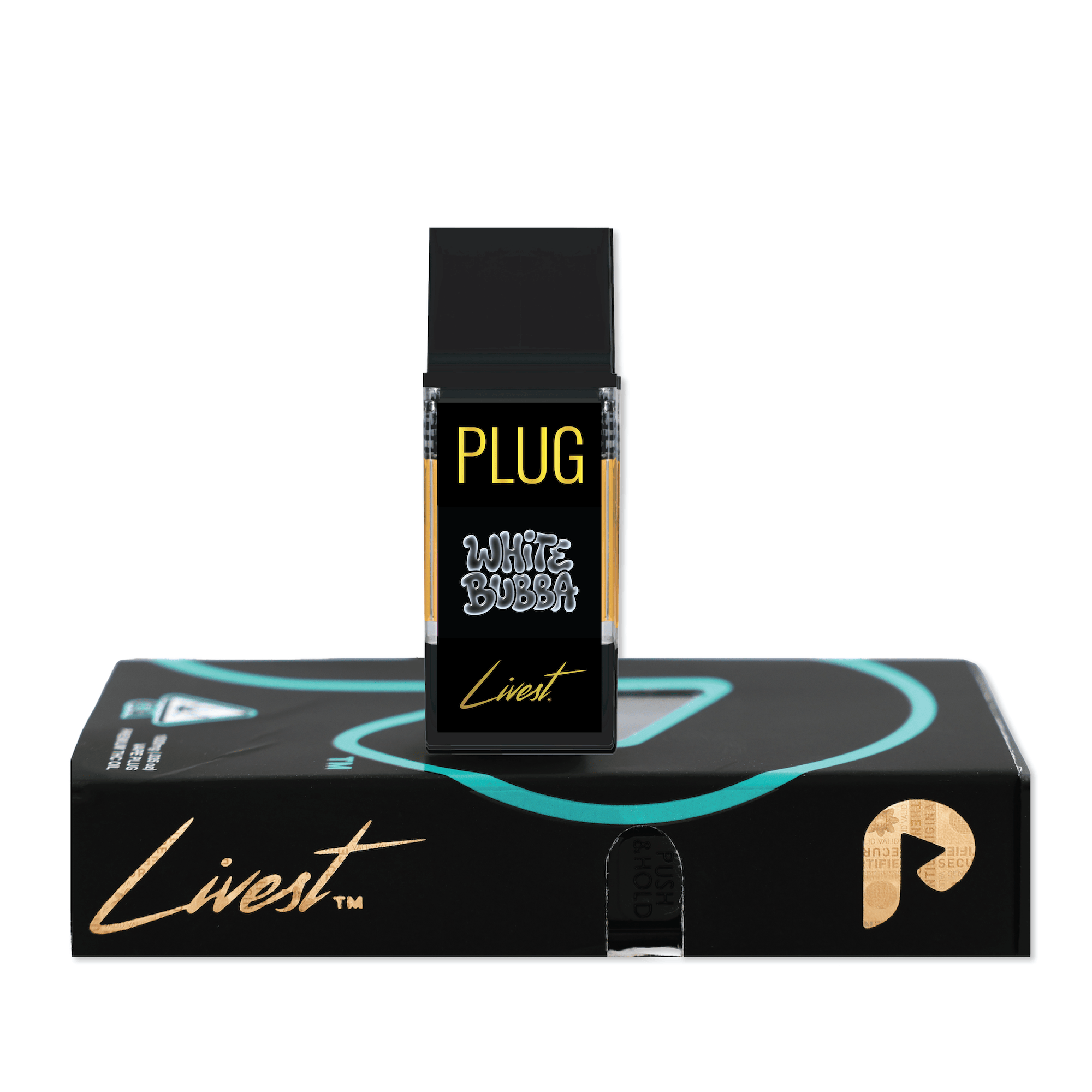PLUGPLAY™ - VAPE - 1g PLUG™ LIVEST: White Bubba - 1