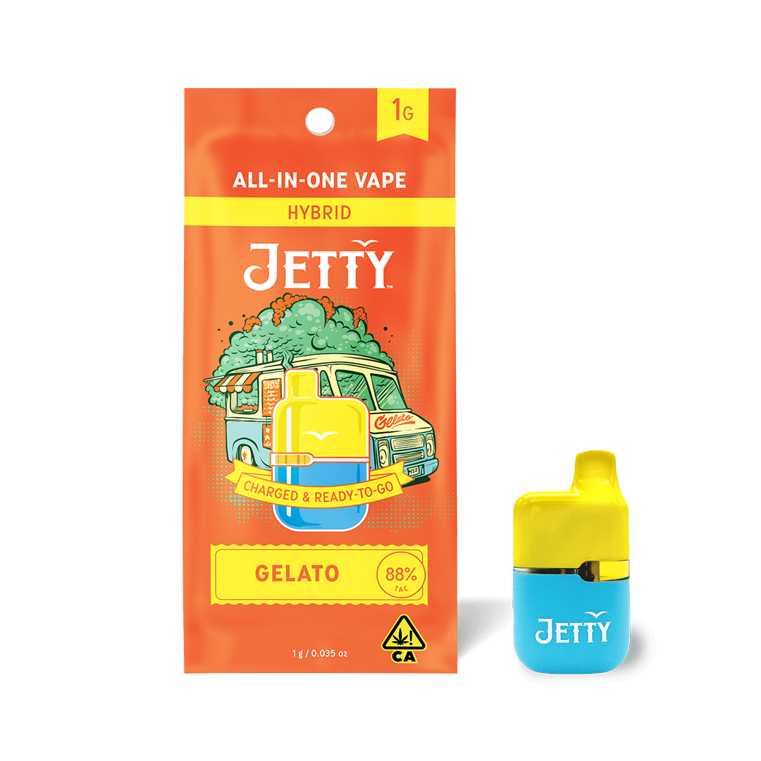 Jetty Extracts - Mini Tank | Gelato | Disposable | 1g - 1