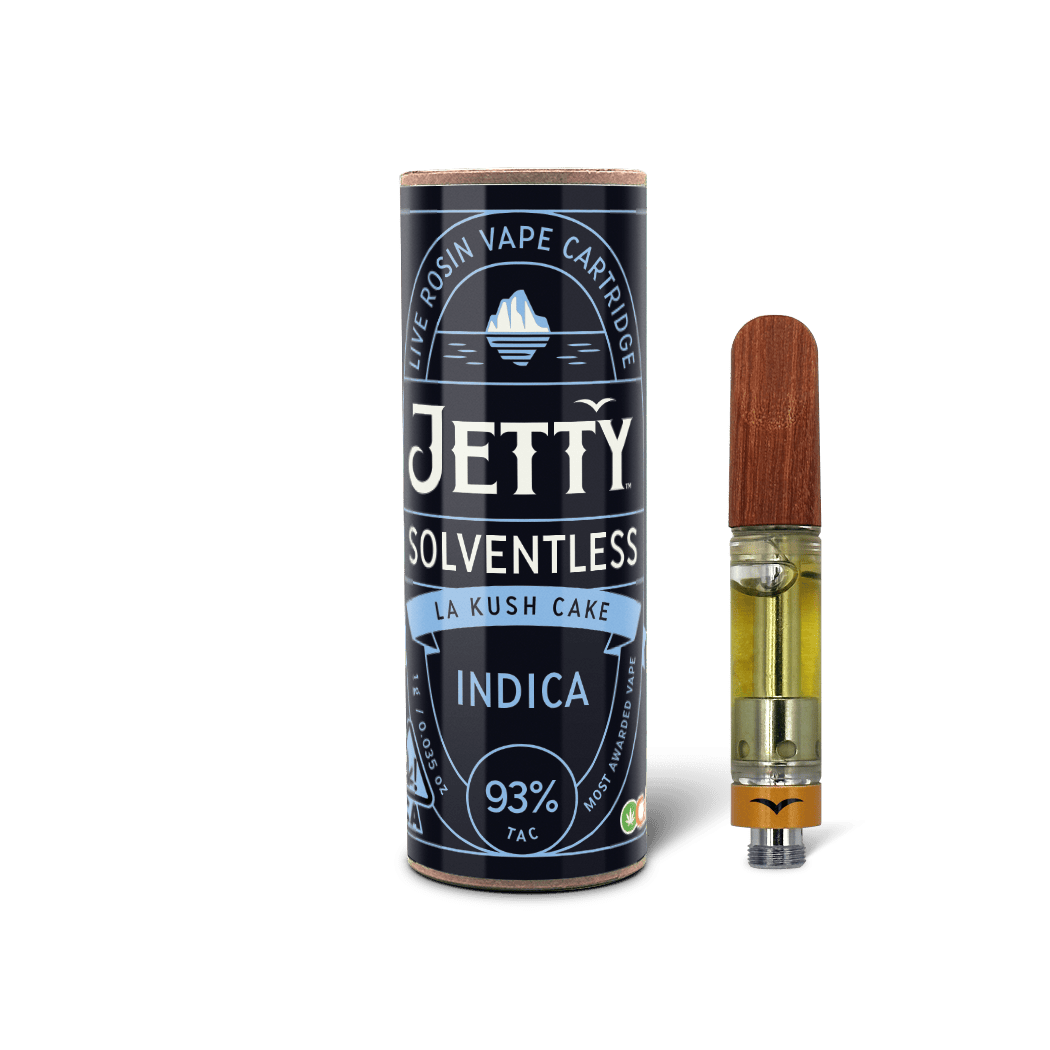 Jetty Extracts - LA Kush Cake | Live Rosin Cartridge | 1g - 1
