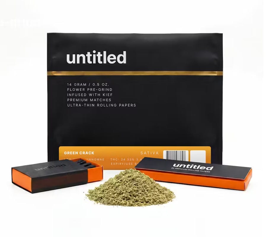 untitled - Green Crack | Infused Pre-Ground Flower | 14g - 1