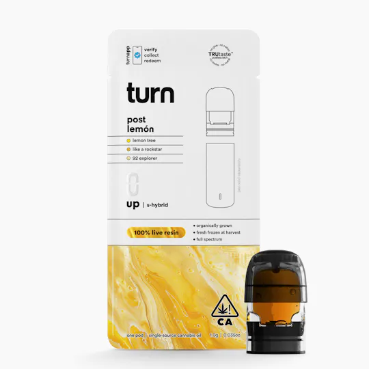 turn - Post Lemon | 100% Live Resin | Sativa-Hybrid - 1