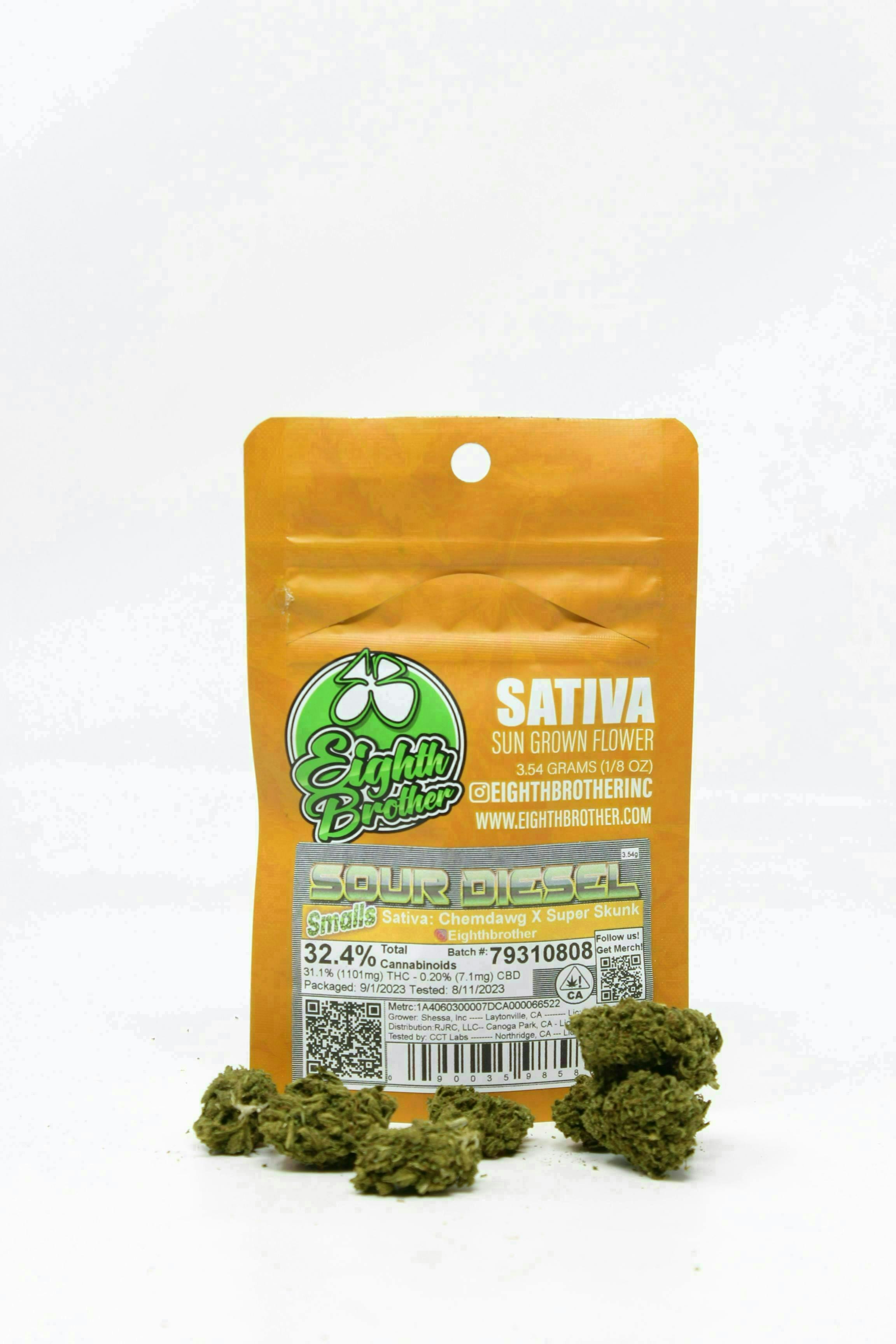 Eighth Brother - Eighth Brother | Sour Diesel | Smalls | 3.54g - 1