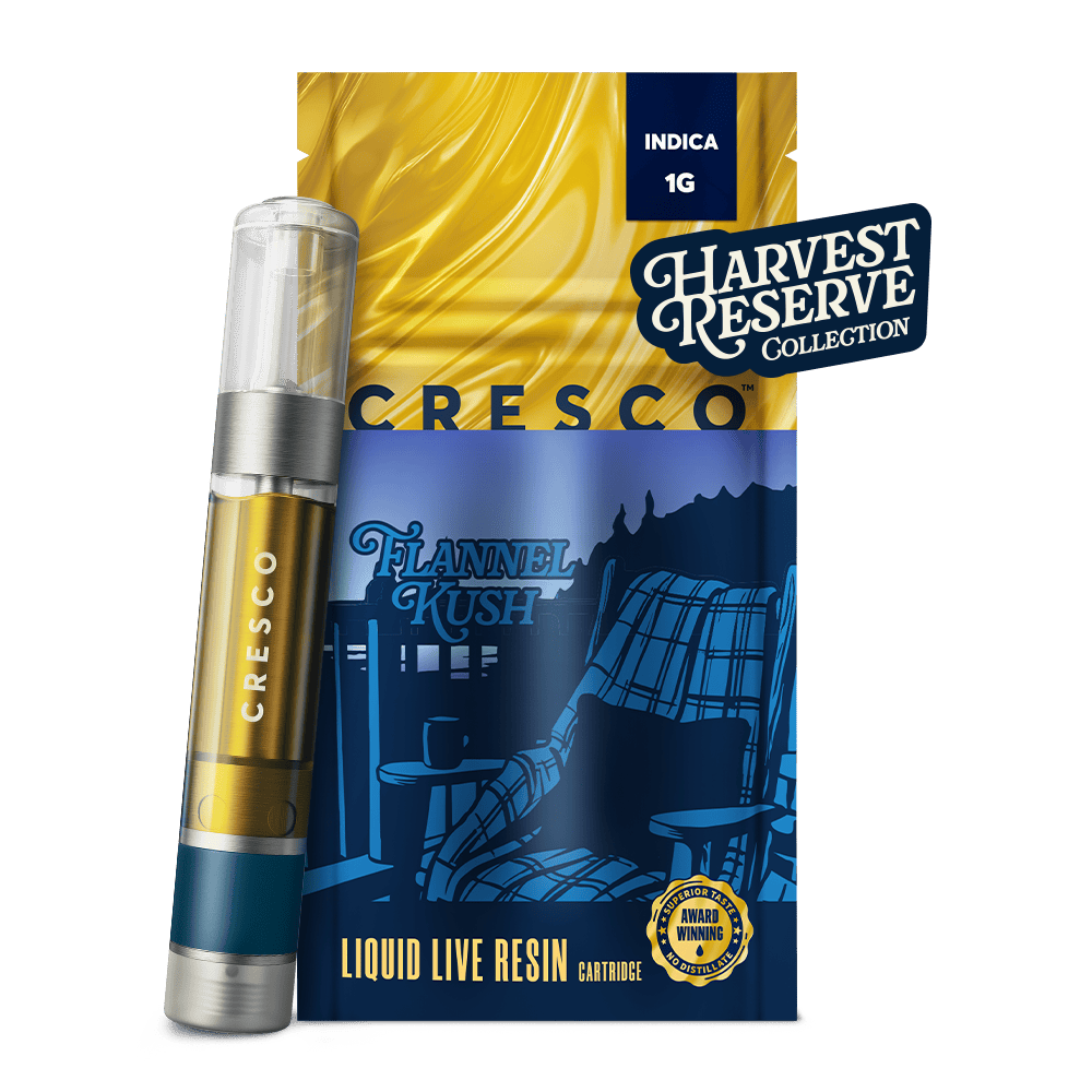 Cresco - Harvest Reserve | Fannel Kush | Live Resin Cartridge | 1g - 1