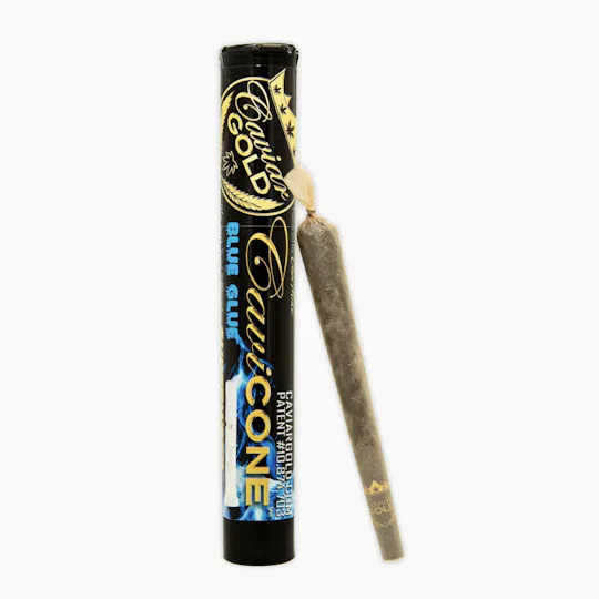 Caviar Gold - Cavi Cone l Infused Pre-Roll l Blue Glue l 1.3g - 1