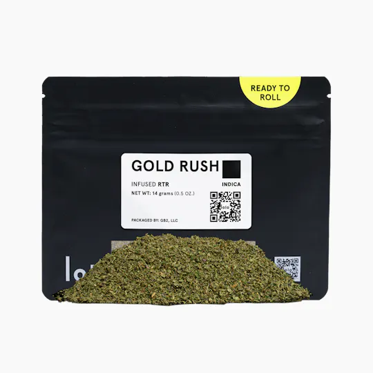 lolo - Gold Rush | Indoor Kief Infused Ready To Roll | 14g - 1