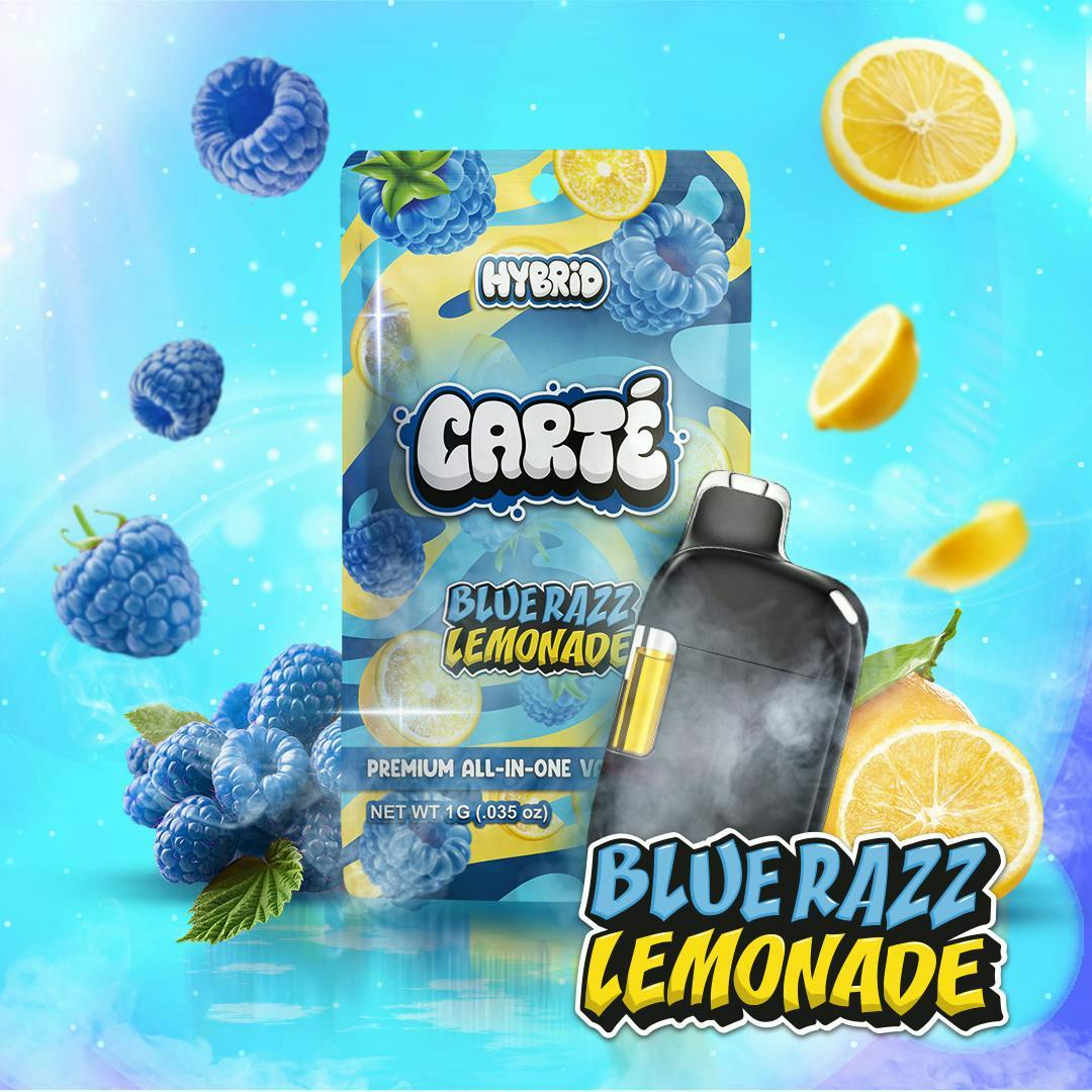 Carté - Carté | Blue Razz Lemonade | Disposable | 1g - 1
