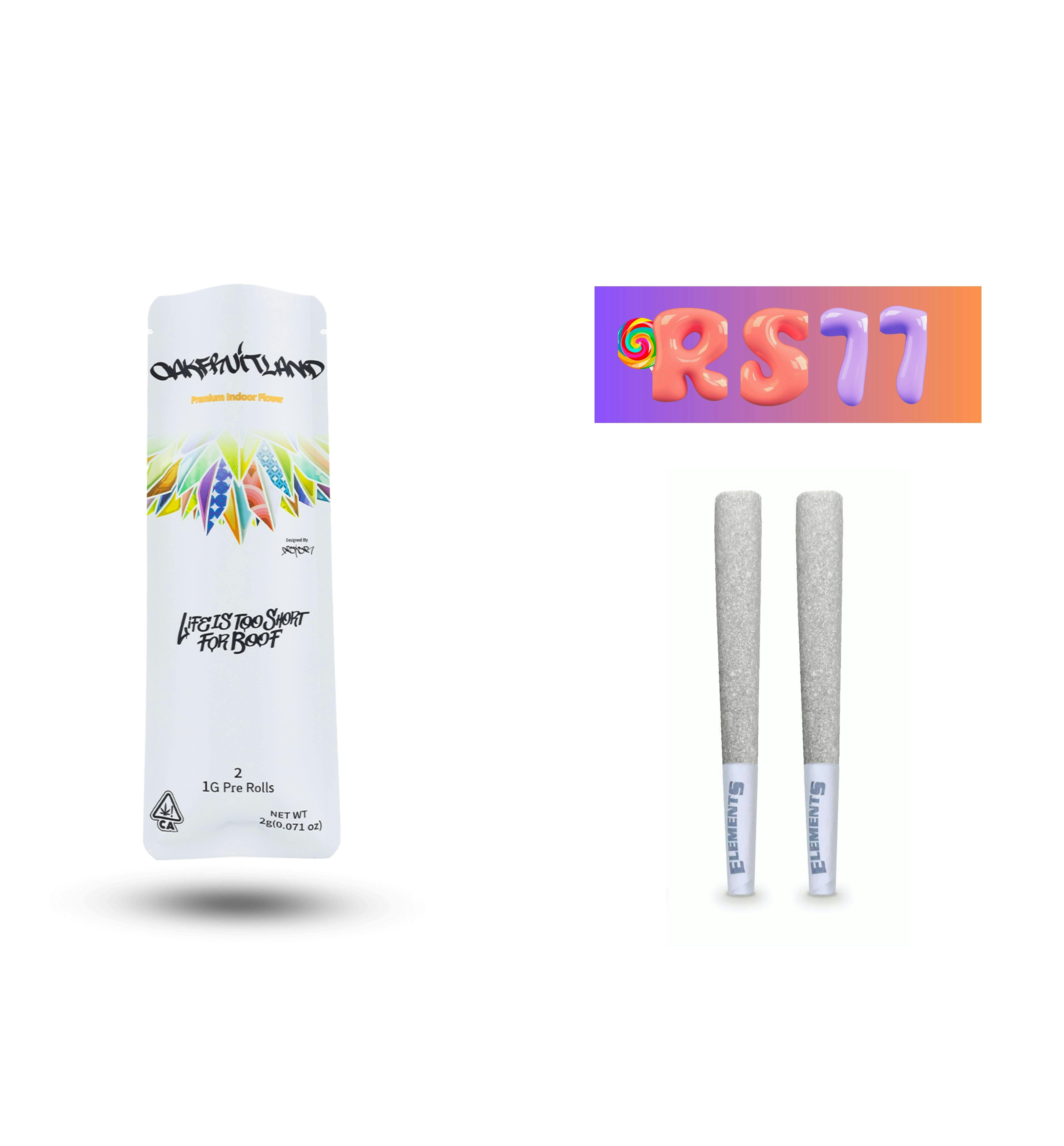 Oakfruitland (OFL) - RS11 | Joints | 1g each | 2pk - 1