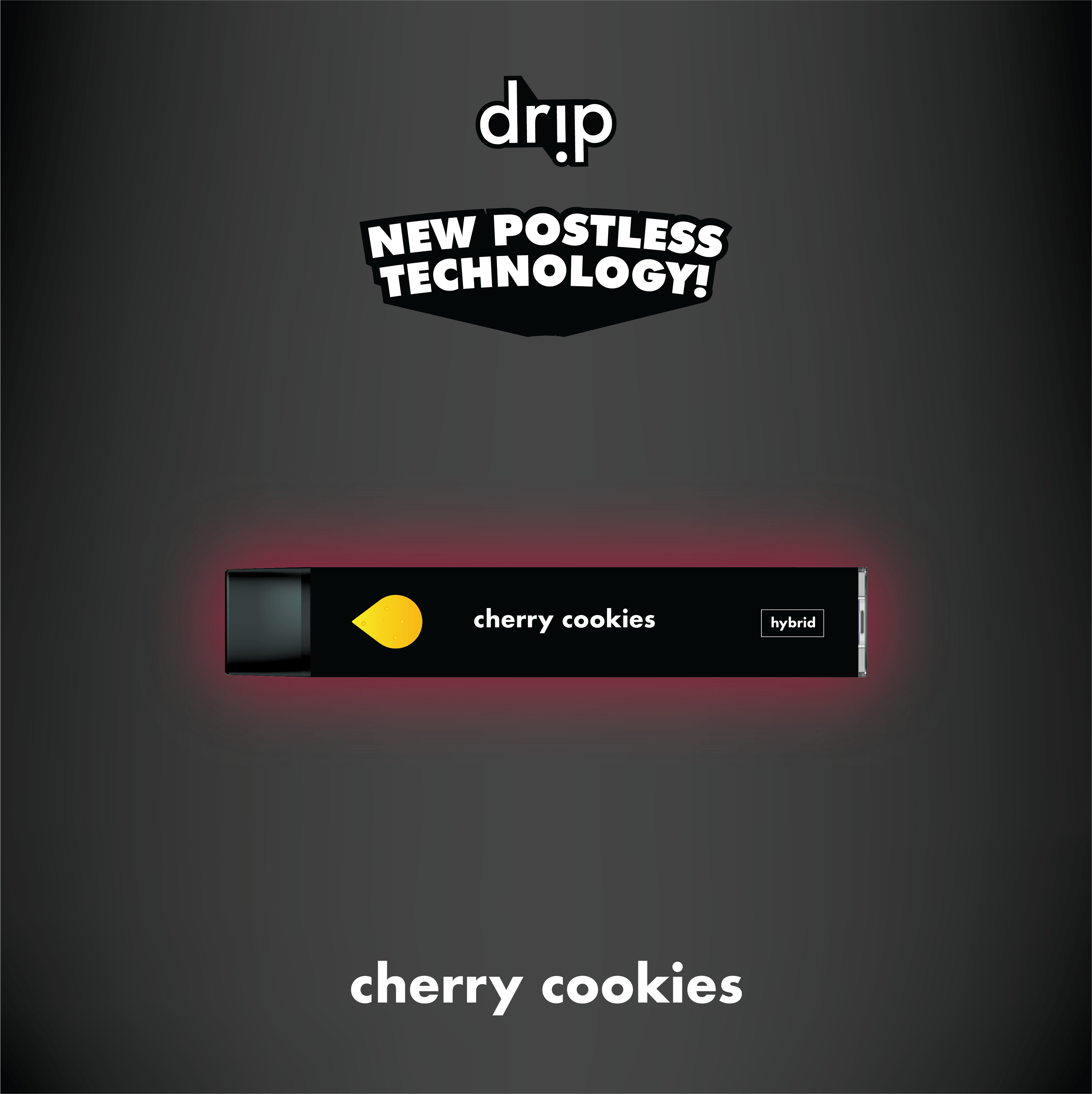 Drip Vapes - Cherry Cookies | Disposable | 1g - 1