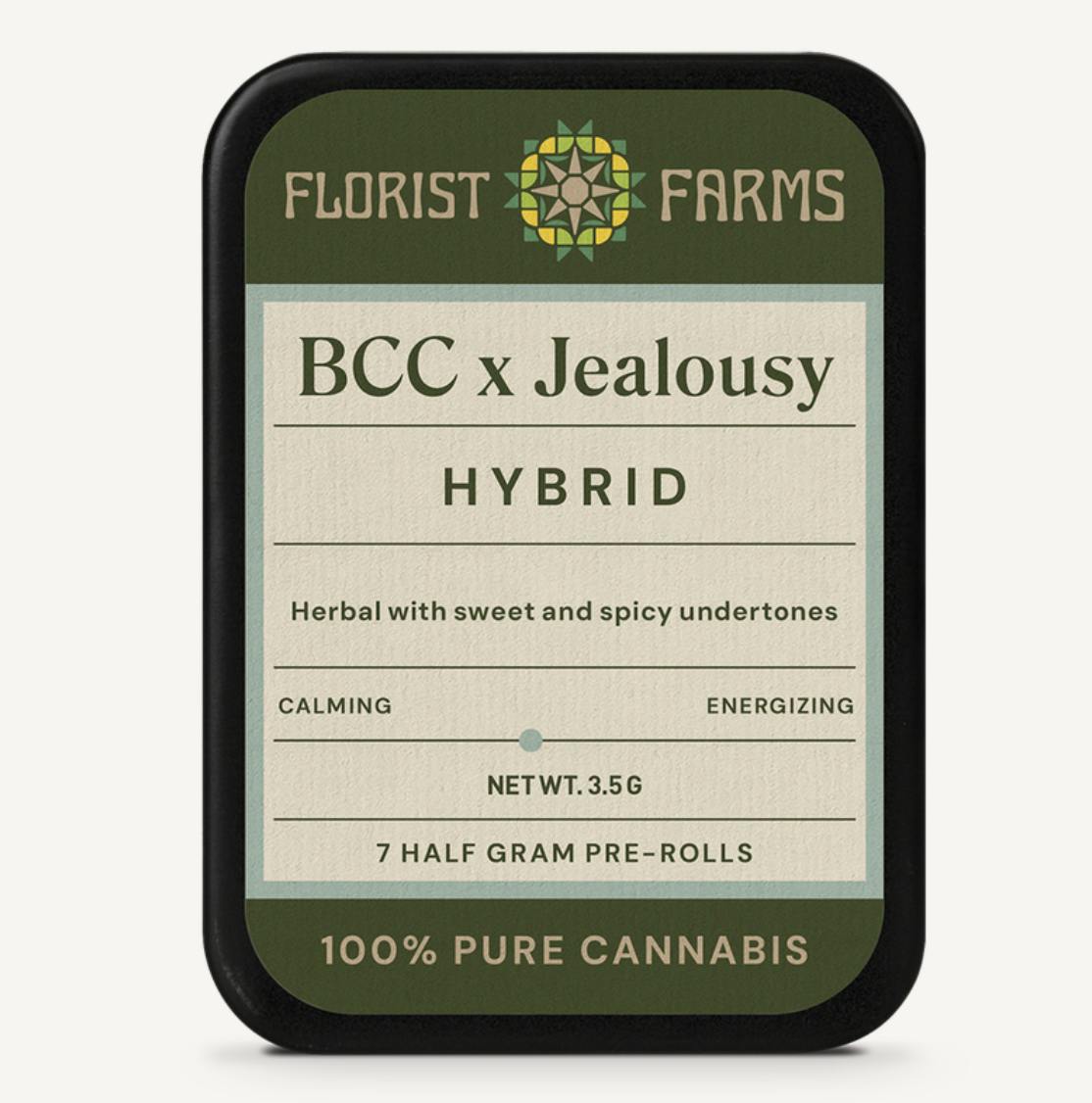 Florist Farms - Florist Farms | BCC x Jealousy | Minis | 0.5g each | 7pk - 1