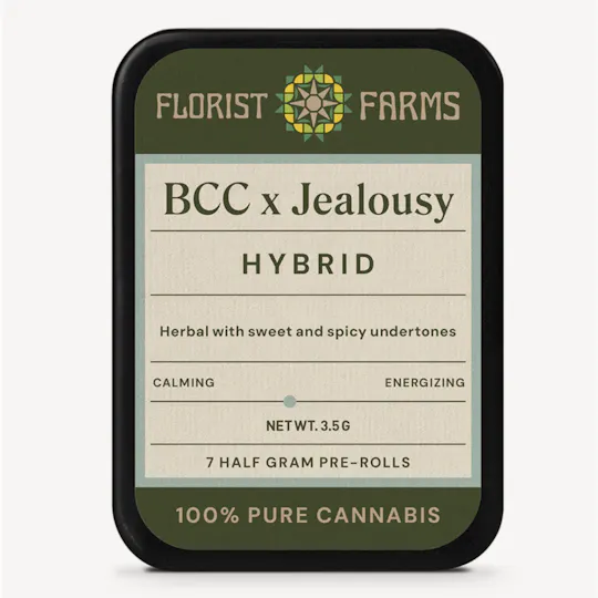 Florist Farms - Florist Farms | BCC x Jealousy | Minis | 0.5g each | 7pk - 1