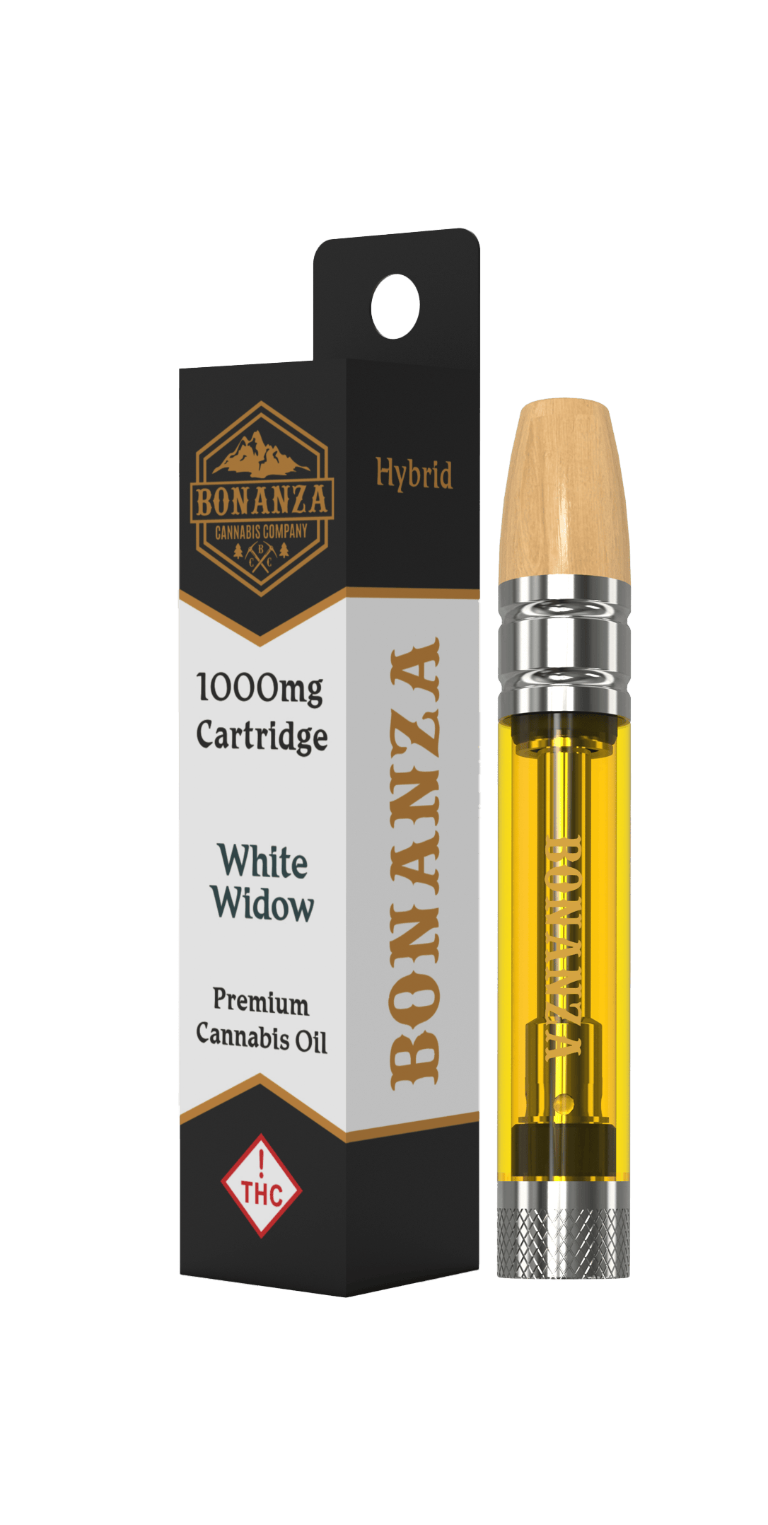Bonanza Cannabis Company - 1000 MG Cartridge White Widow - 1