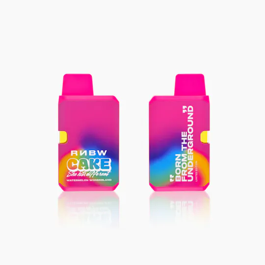 CAKE she hits different - CAKE x RNBW | Watermelon Wonderland | Disposable | 1.25g - 1