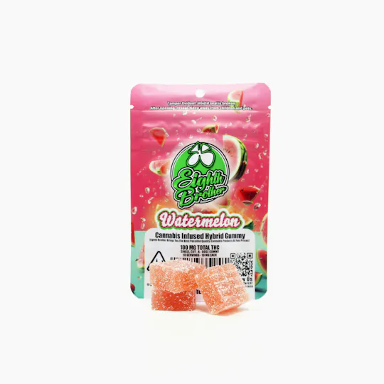 Eighth Brother - Eighth Brother | Cut-a-Dose | Watermelon Gummies | 100mg | Single - 1