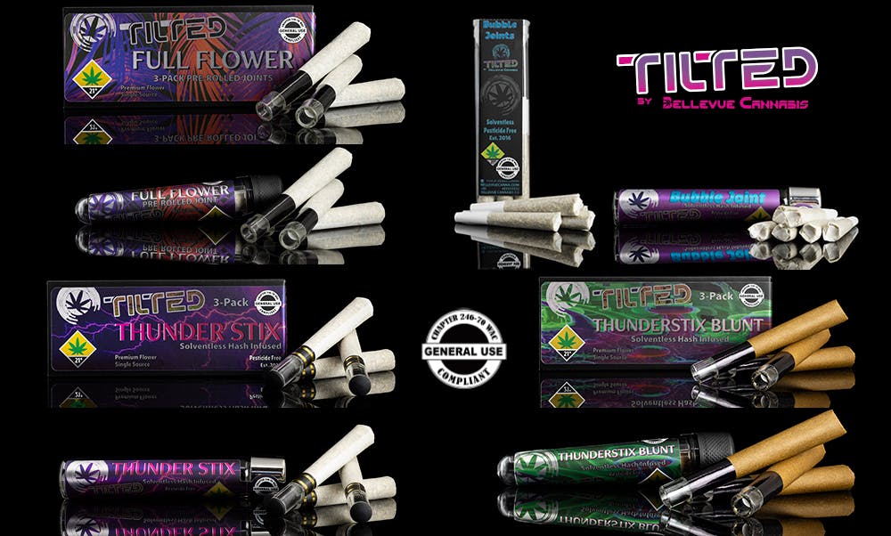 Tilted by Bellevue Cannabis Co - The Don Mega | Full Flower Joint | 1.2g - 1