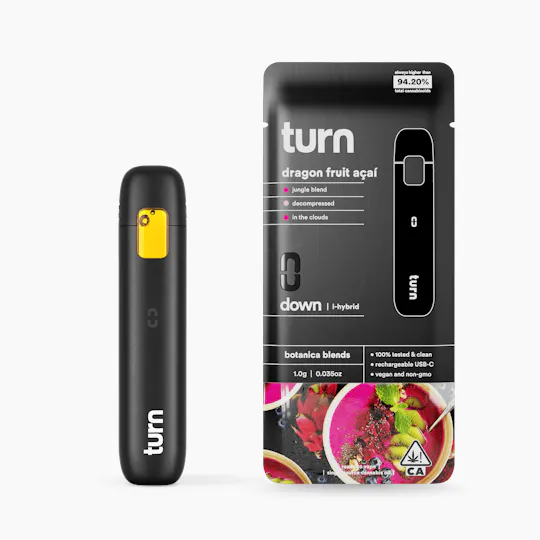 turn - Dragon Fruit Acai | Live Resin Disposable | 1g - 1