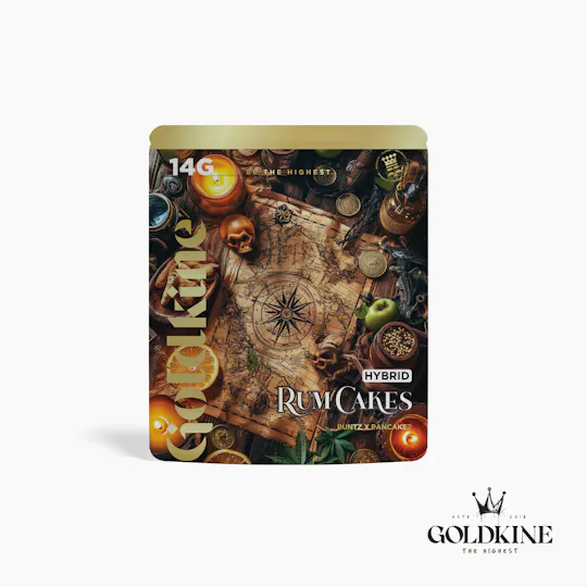 Goldkine - Goldkine Flower 14G (Mylar) | Rum Cakes - 1